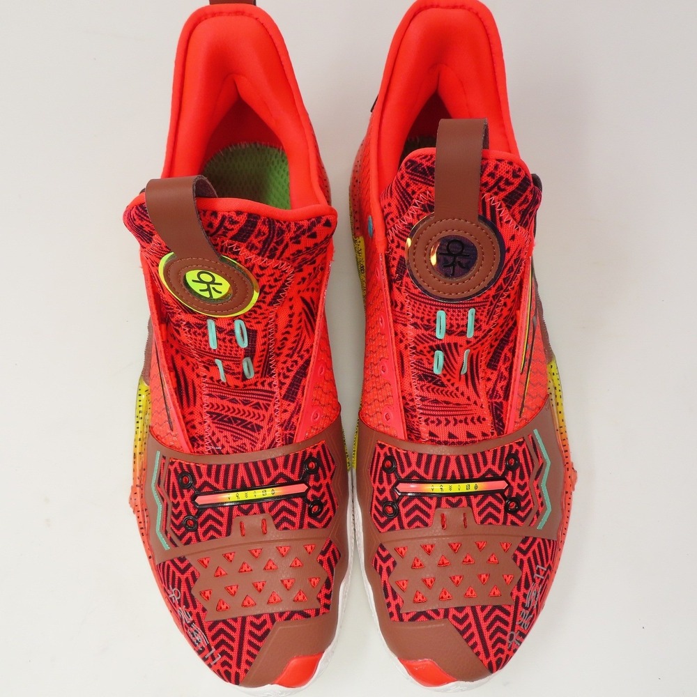 ANTA KAI 1 Kyrie Irving Red Graphic Basketball Shoes Mens 15 Rare HTF Loud Bold - Picture 5 of 14